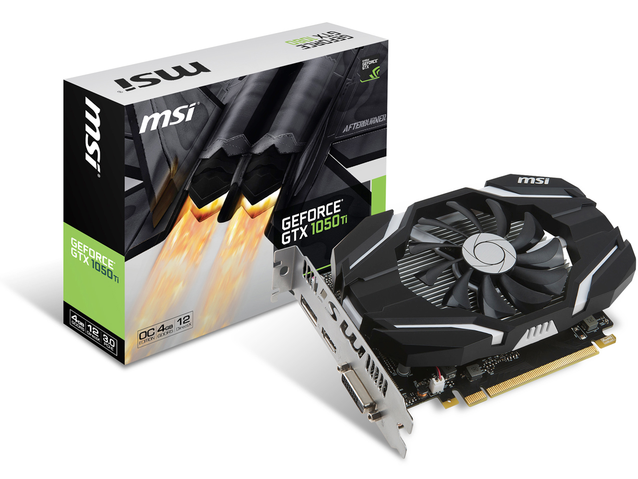 GeForce GTX 1050 Ti 4G OC [PCIExp 4GB] �̐��i�摜