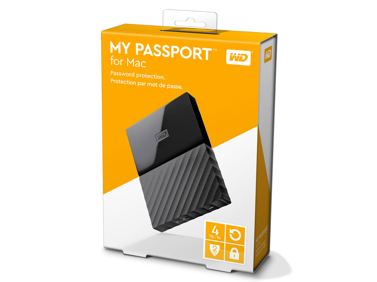 My Passport for Mac WDBP6A0040BBK [�u���b�N]
