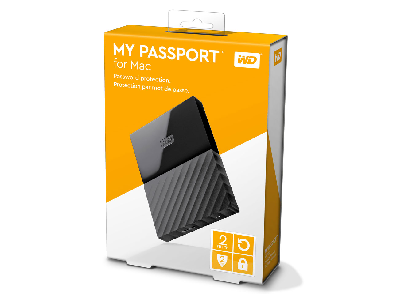 My Passport for Mac WDBP6A0020BBK [�u���b�N]