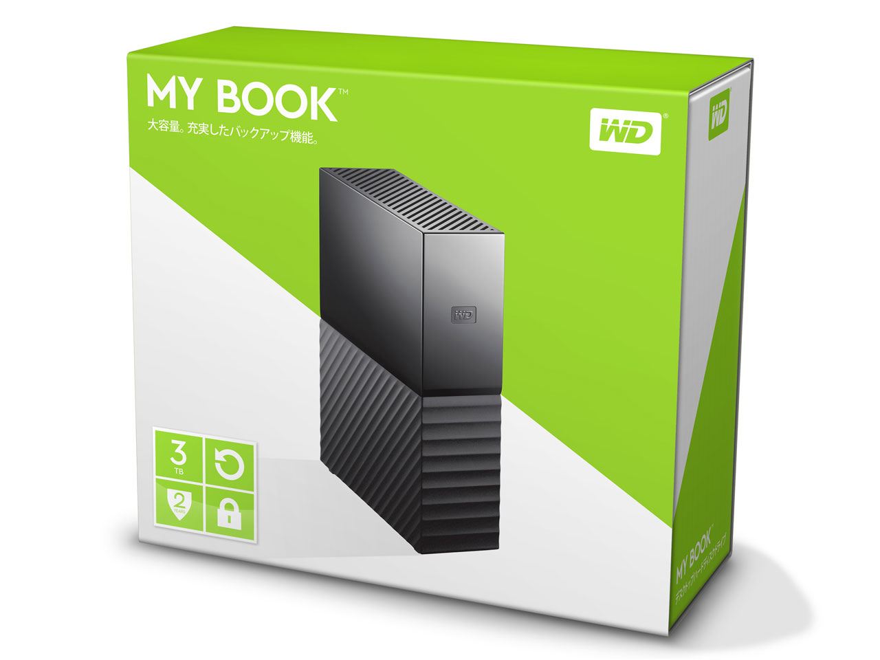 My Book WDBBGB0030HBK [�u���b�N]