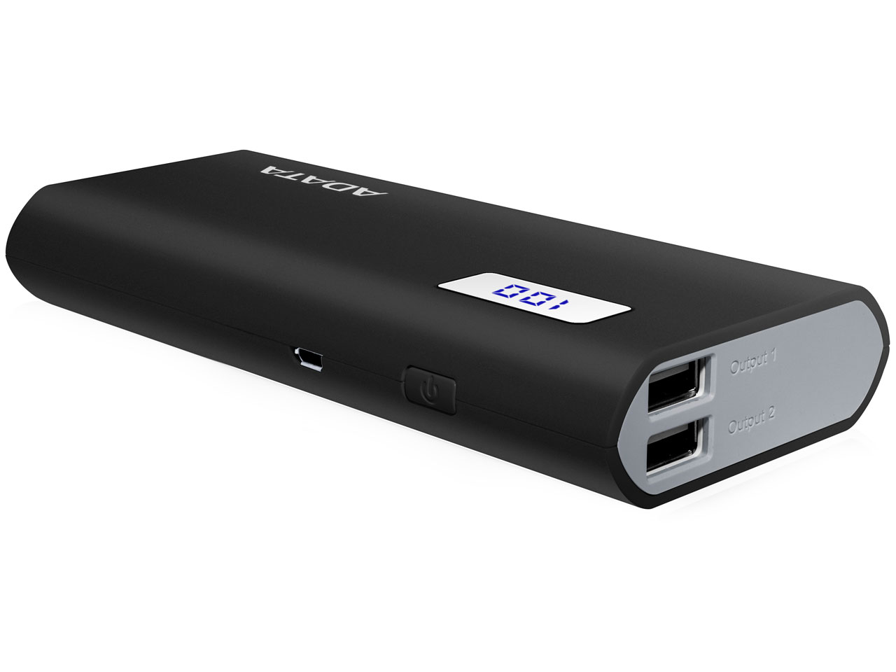 Power Bank AP12500D-DGT-5V-CBK [�u���b�N]