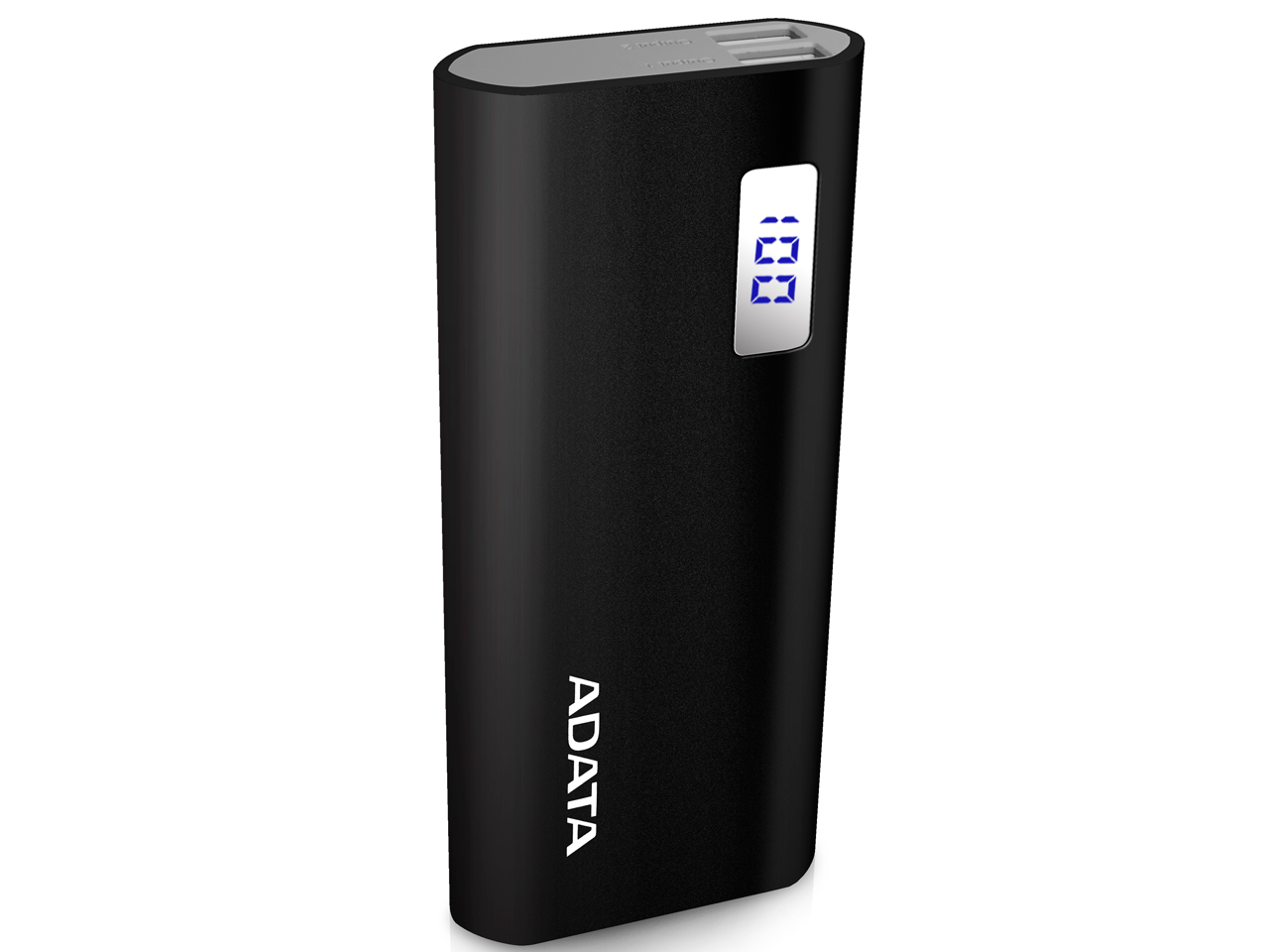 ADATA Power Bank AP12500D-DGT-5V-CBK [ブラック]