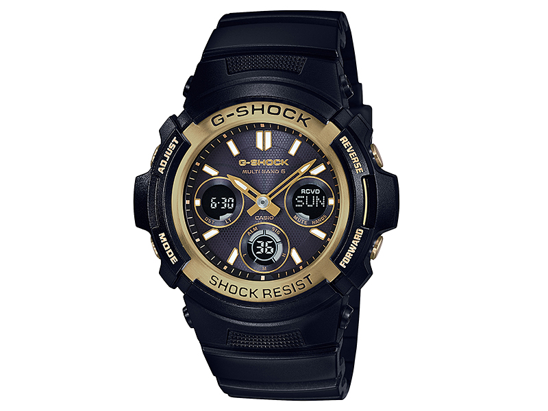 G-SHOCK �u���b�N&�S�[���h�V���[�Y AWG-M100SBG-1AJF �̐��i�摜