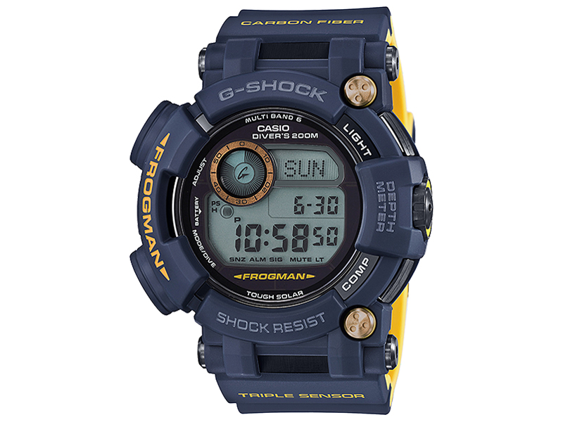 G-SHOCK �}�X�^�[ �I�u G �t���b�O�}�� �}�X�^�[�E�C���E�l�C�r�[�u���[ GWF-D1000NV-2JF �̐��i�摜