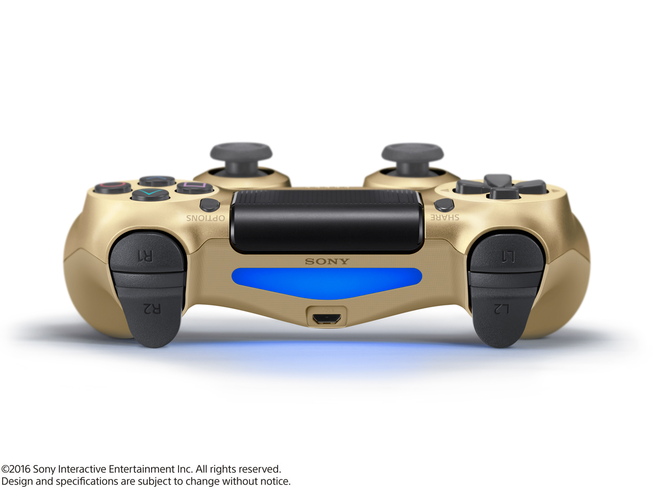 ���C�����X�R���g���[���[(DUALSHOCK 4) CUH-ZCT2J14 [�S�[���h]