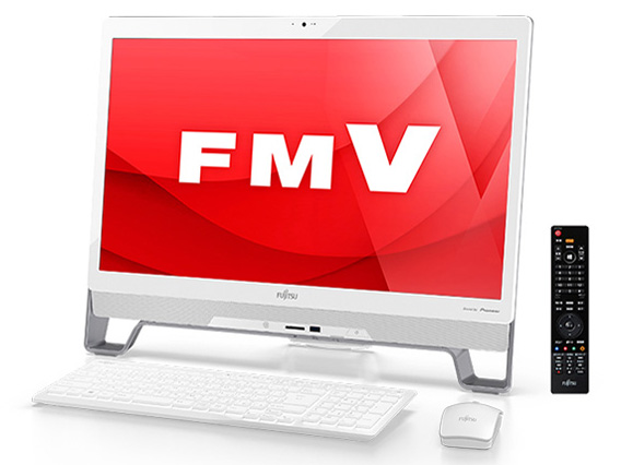 FMV ESPRIMO FH�V���[�Y WF1/A3 KC_WF1A3_A060 ���i.com���� TV�@�\�E������8GB�EHDD 2TB�EBlu-ray�EKINGSOFT Office���ڃ��f�� [�X�m�[�z���C�g] �̐��i�摜