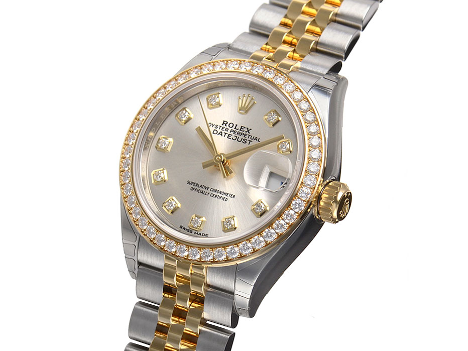 デイトジャスト 279383RBR [10Pダイヤ ジュビリーブレスレット シルバー]