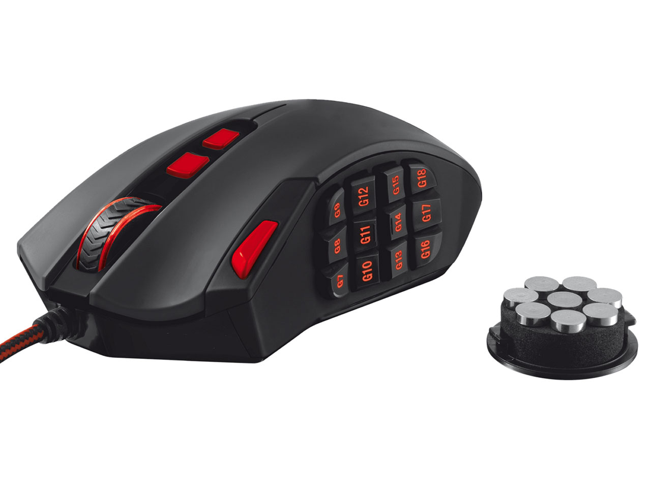 Trust Gaming GXT 166 MMO Gaming Laser Mouse 19816