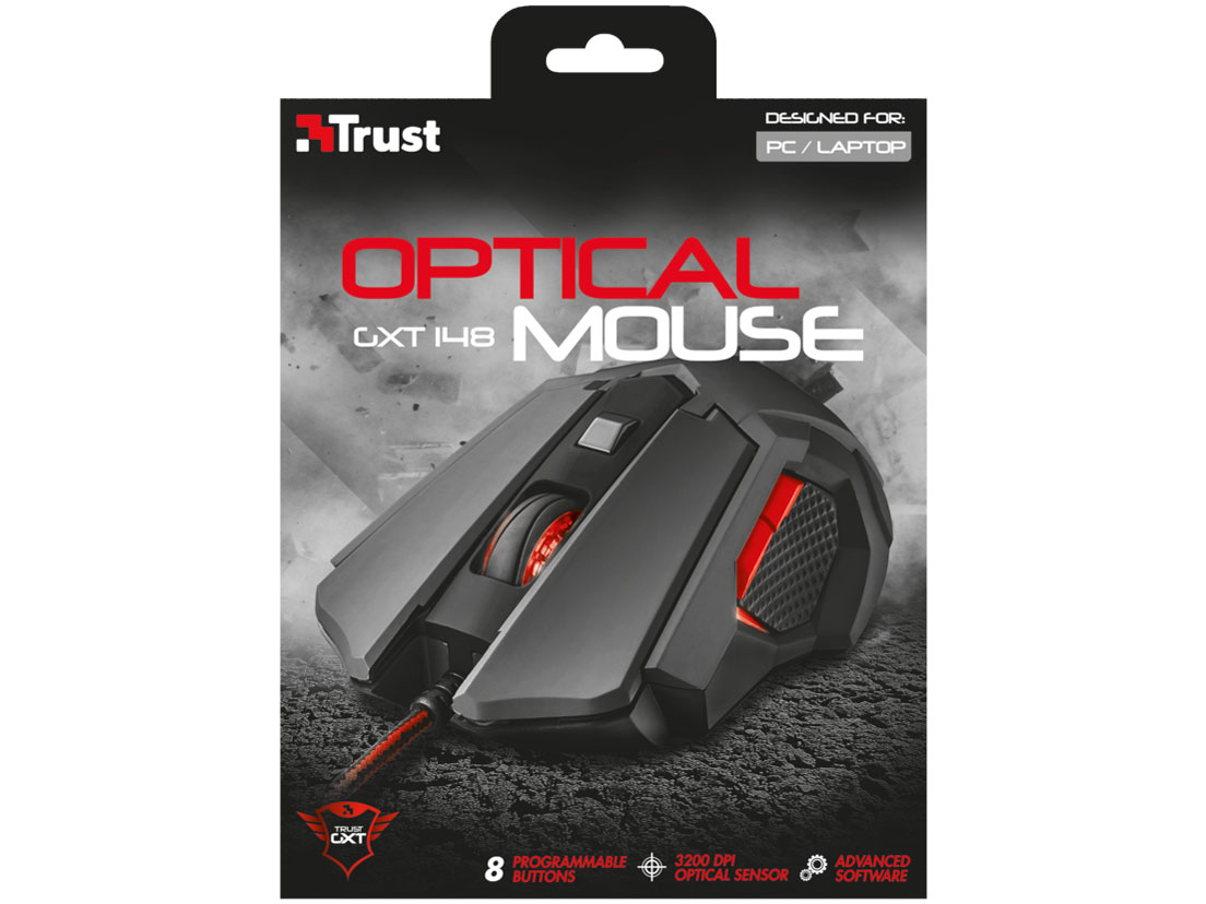 Trust Gaming GXT 148 Optical Gaming Mouse 21197