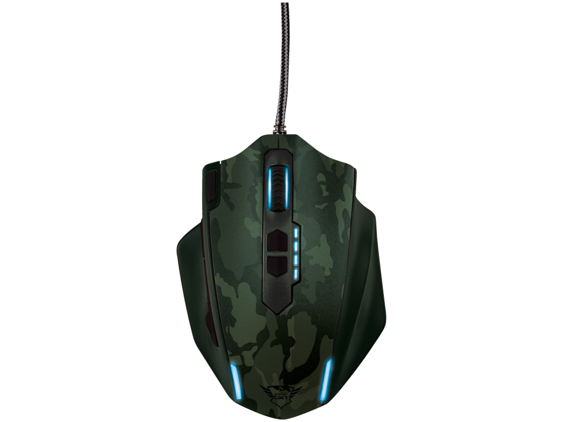 Trust Gaming GXT 155C Gaming Mouse 20853 [green camouflage] �̐��i�摜