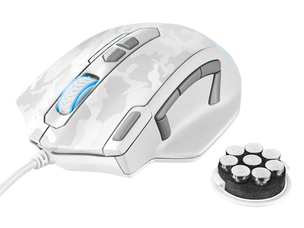 Trust Gaming GXT 155W Gaming Mouse 20852 [white camouflage]