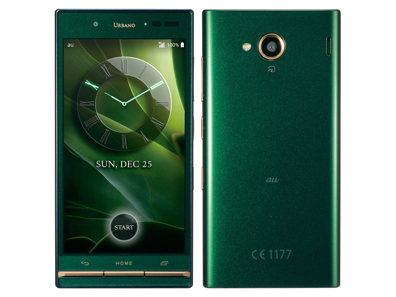 URBANO V03 au [�u���e�B�b�V���O���[��] �̐��i�摜