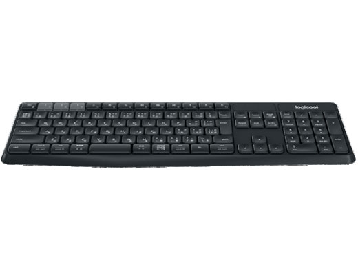 K375s Multi-Device Bluetooth Keyboard + Stand combo [�u���b�N/�O���[]