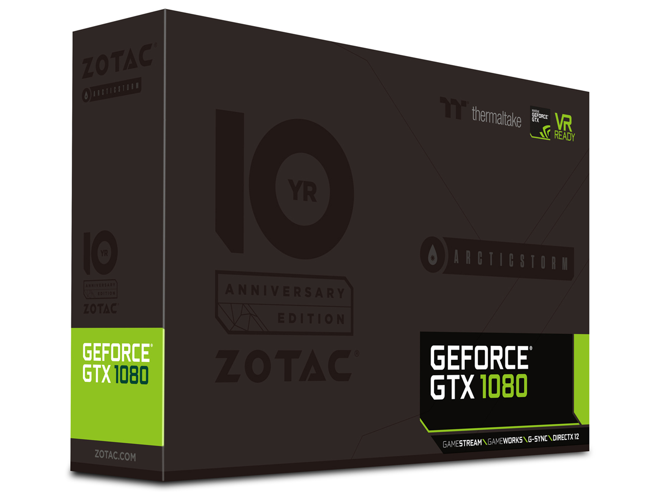 ZOTAC GeForce GTX 1080 ArcticStorm Thermaltake ZT-P10800G-30P [PCIExp 8GB]