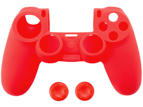 CYBER�E�R���g���[���[�V���R���J�o�[�Z�b�g(PS4�p) CY-P4CRSCS-RE [�N���A���b�h] �̐��i�摜