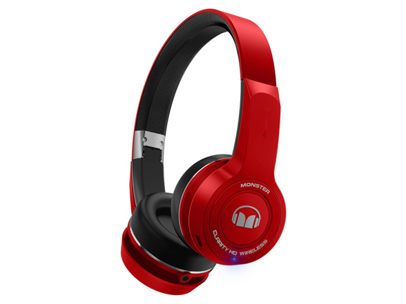 【新品】MONSTER CABLE ワイヤレスヘッドホン CLARITY HD MONSTER CABLE CLARITY HD Wireless MH CLY ON BK BT [ブラック