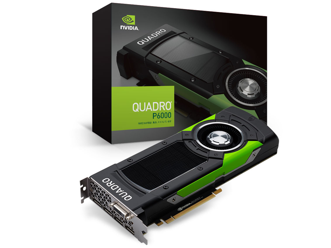 NVIDIA Quadro P6000 EQP6000-24GER [PCIExp 24GB] �̐��i�摜