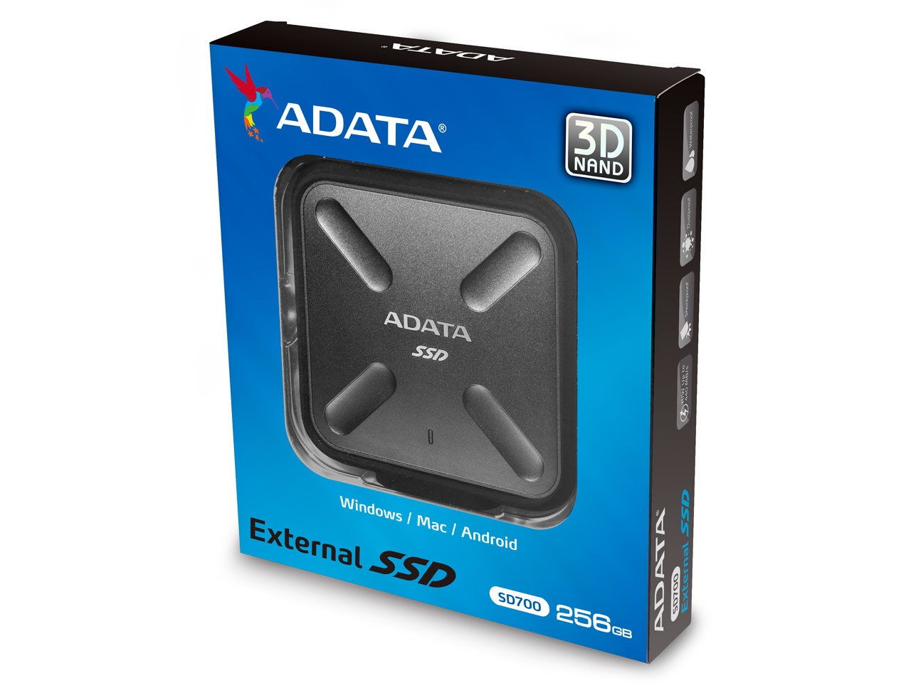 Durable SD700 External ASD700-256GU3-CBK [�u���b�N]