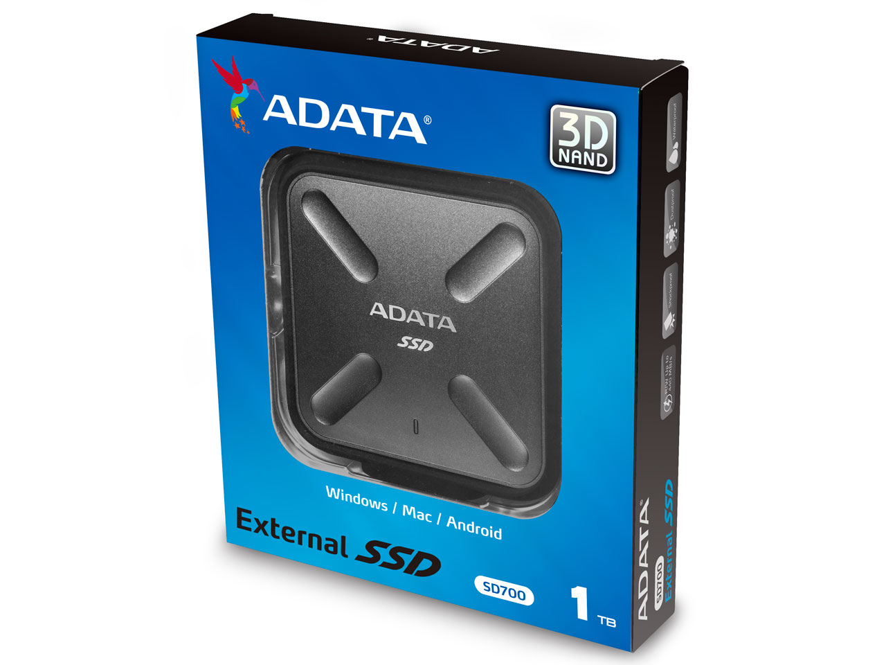 Durable SD700 External ASD700-1TU3-CBK [�u���b�N]