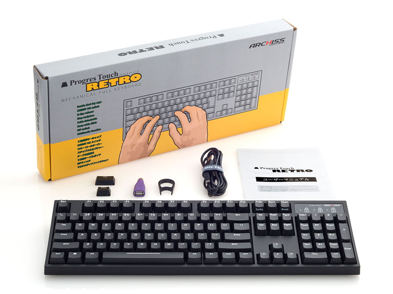 ProgresTouch RETRO AS-KBPD04/SRBK �É��Ԏ� [��]