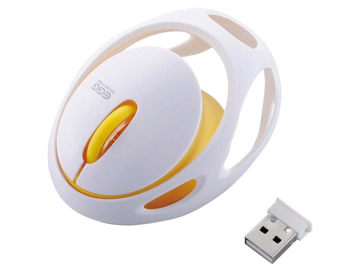 EGG MOUSE FREE M-EG30DRWH [�z���C�g]