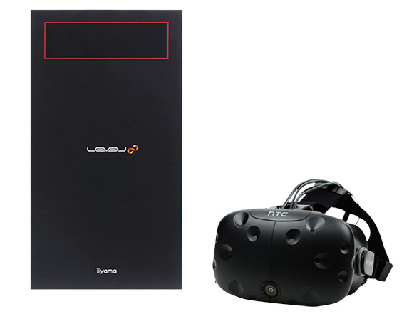 Lev-M015-i7-VNR-HVR [Windows 10 Home���� VR�w�b�h�}�E���g�f�B�X�v���C�t�����f��] Core i7/8GB������/240GB SSD+1TB HDD/GTX1080 �̐��i�摜