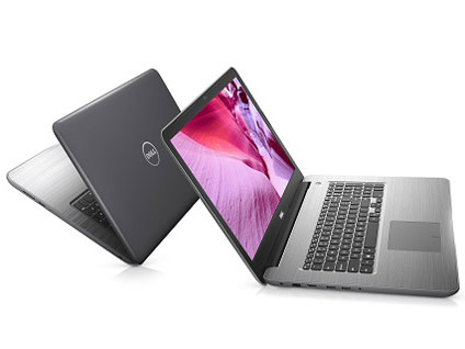 Inspiron 17 5000 ���i.com���� �v���~�A�� Core i5 7200U���ځE�t��HD���f�� [�O���[]