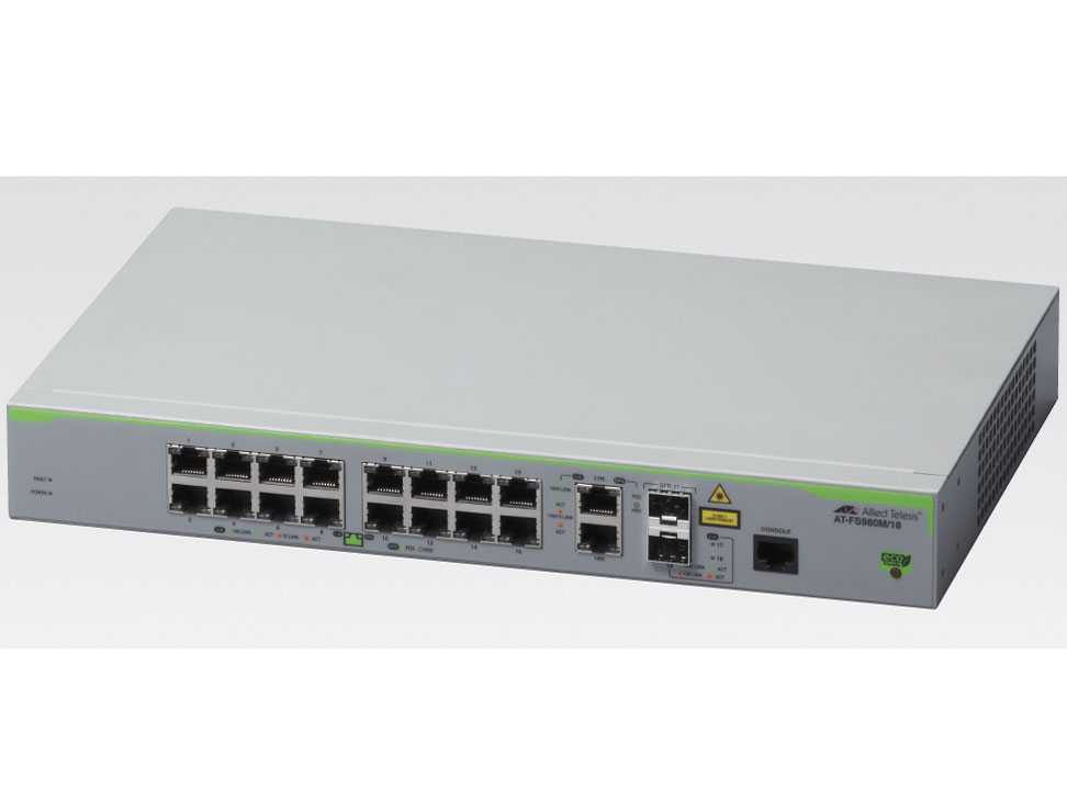 CentreCOM AT-FS980M/18(RoHS) �̐��i�摜