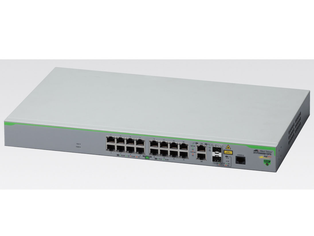 CentreCOM AT-FS980M/18PS(RoHS) �̐��i�摜