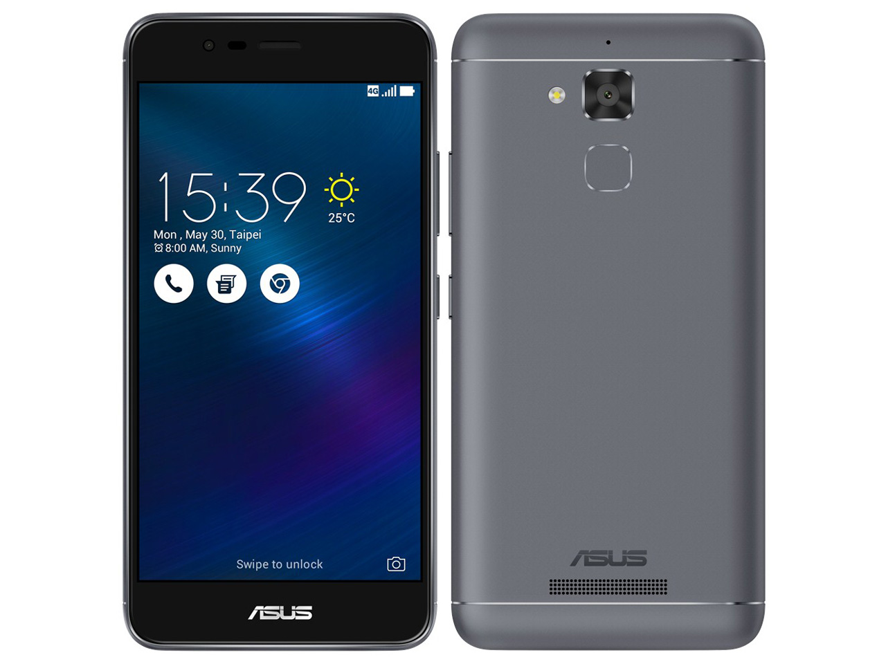 ZenFone 3 Max ZC520TL-GY16 SIM�t���[ [�O���[] �̐��i�摜