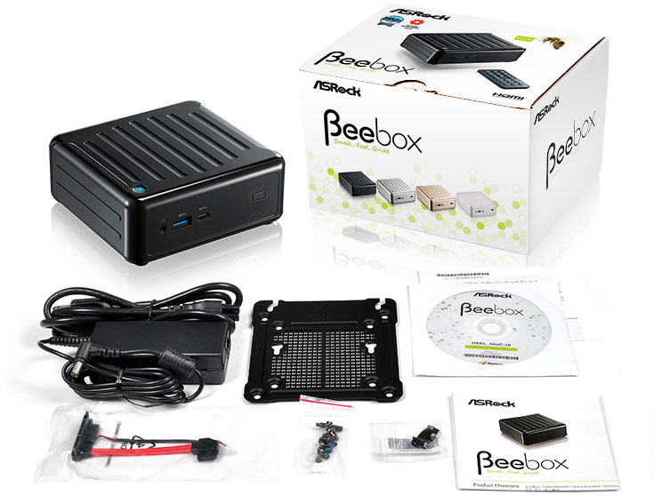 Beebox-S 7200U/B/BB [�u���b�N]