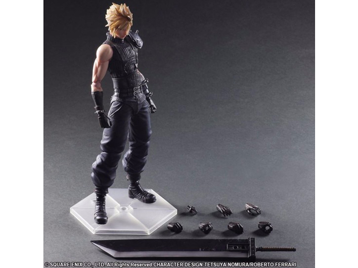 FINAL FANTASY VII REMAKE PLAY ARTS�� No.1 �N���E�h�E�X�g���C�t