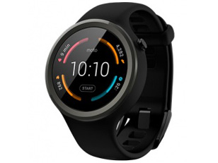 Motorola スマートウォッチ Moto 360 Sport ブラック MOTOROLA Moto 360 Sport AP3651A 価格比較 - 価格.com