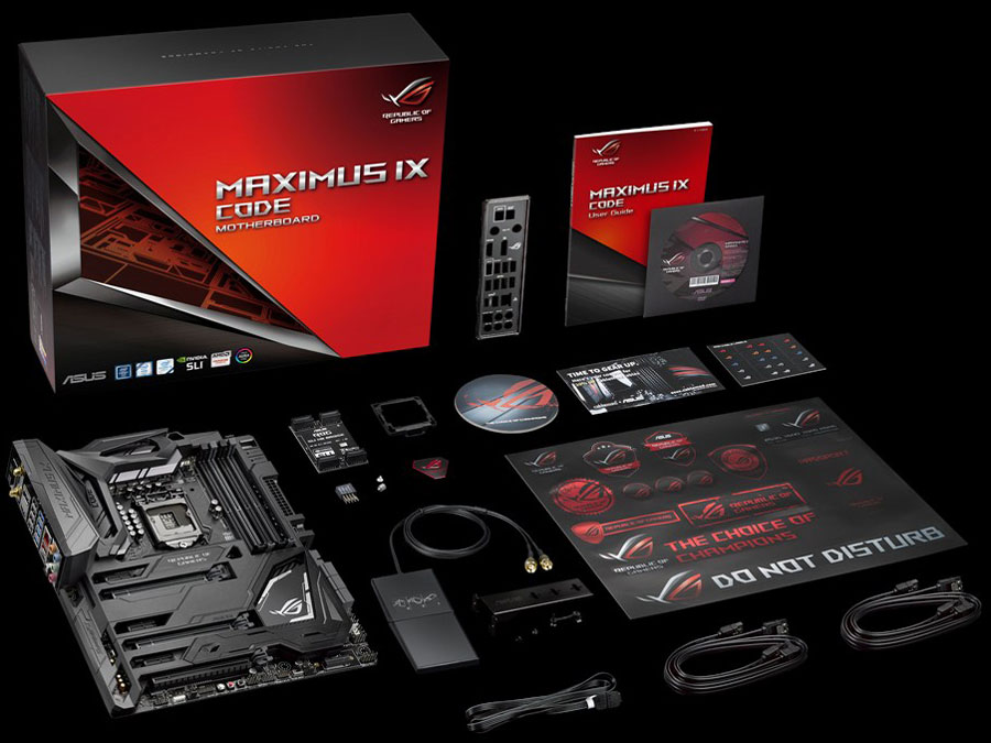 ROG MAXIMUS IX CODE