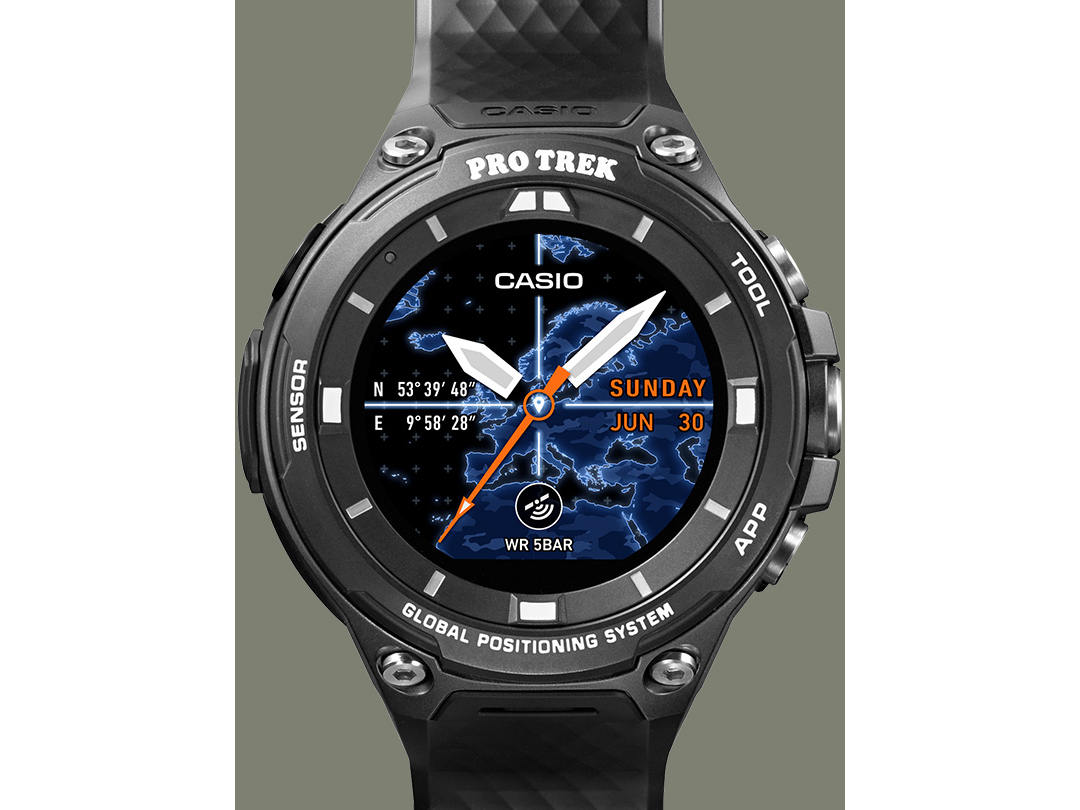 Smart Outdoor Watch PRO TREK Smart WSD-F20-BK [�u���b�N]