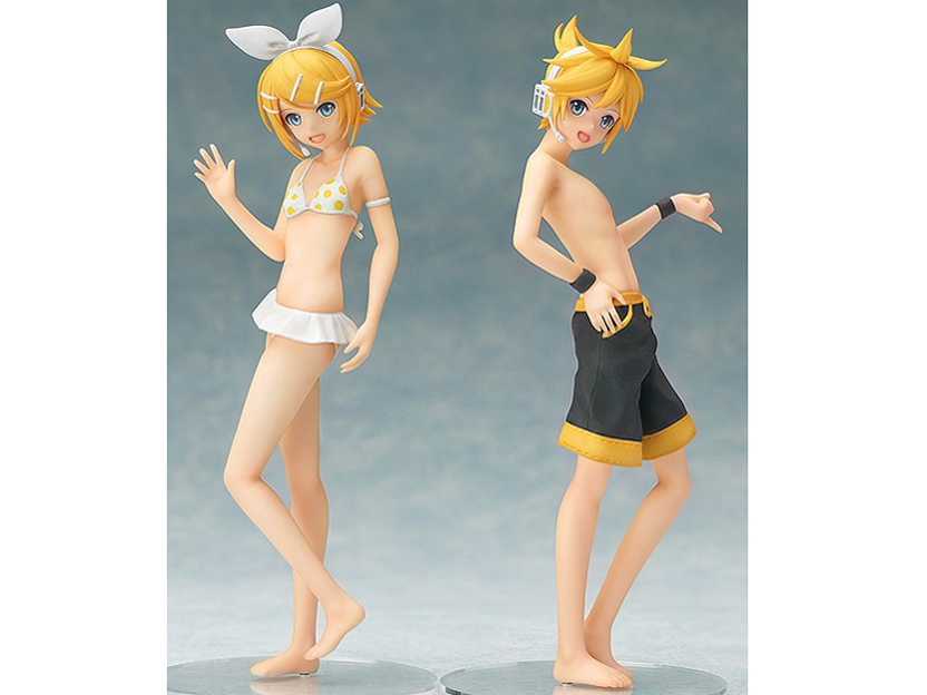 再×14入荷 鏡音レン フィギュア 水着Ver.