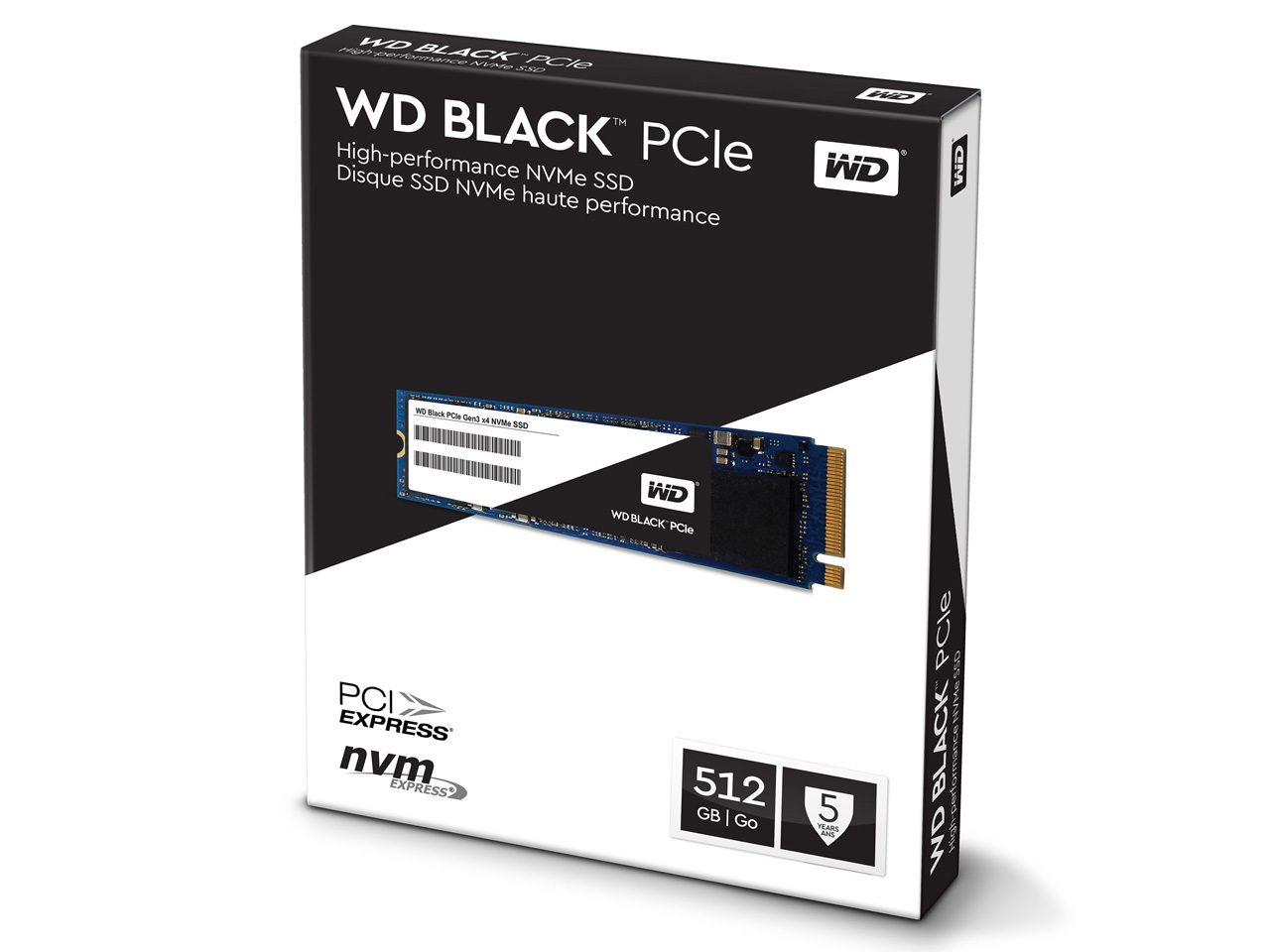 WD Black PCIe WDS512G1X0C