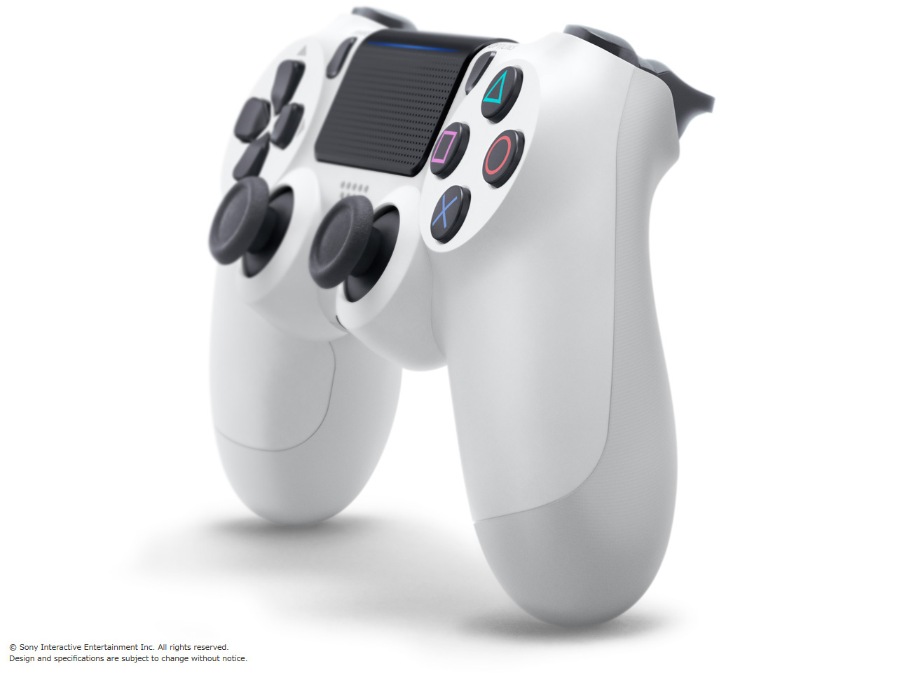���C�����X�R���g���[���[(DUALSHOCK 4) CUH-ZCT2J13 [�O���C�V���[�E�z���C�g]