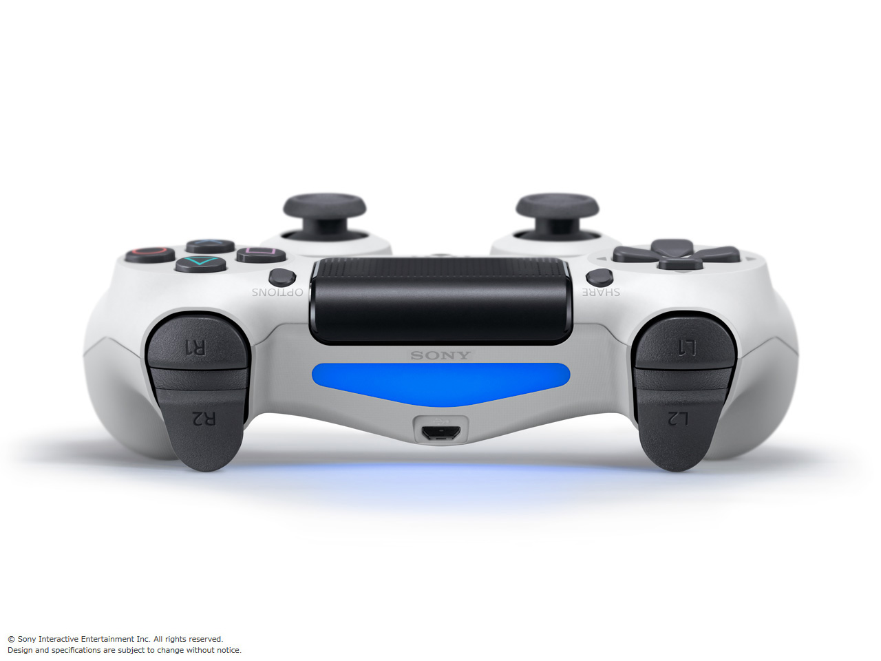 ���C�����X�R���g���[���[(DUALSHOCK 4) CUH-ZCT2J13 [�O���C�V���[�E�z���C�g]
