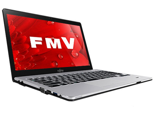FMV LIFEBOOK SH�V���[�Y WS1/B1 KC_WS1B1_A021 ���i.com���� Core i7�E������8GB�ESSD 256GB�EBlu-ray���ڃ��f�� [�X�p�[�N�����O�u���b�N] �̐��i�摜