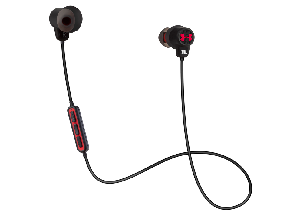 アンダーアーマー ワイヤレスイヤホン UAJBLSTREAKRED レッド JBL、アンダーアーマーとコラボしたBluetoothイヤホン「UA Sport