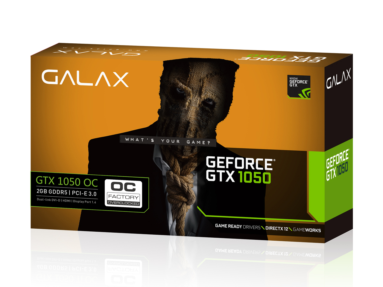 GALAX GF PGTX1050-OC/2GD5 [PCIExp 2GB]
