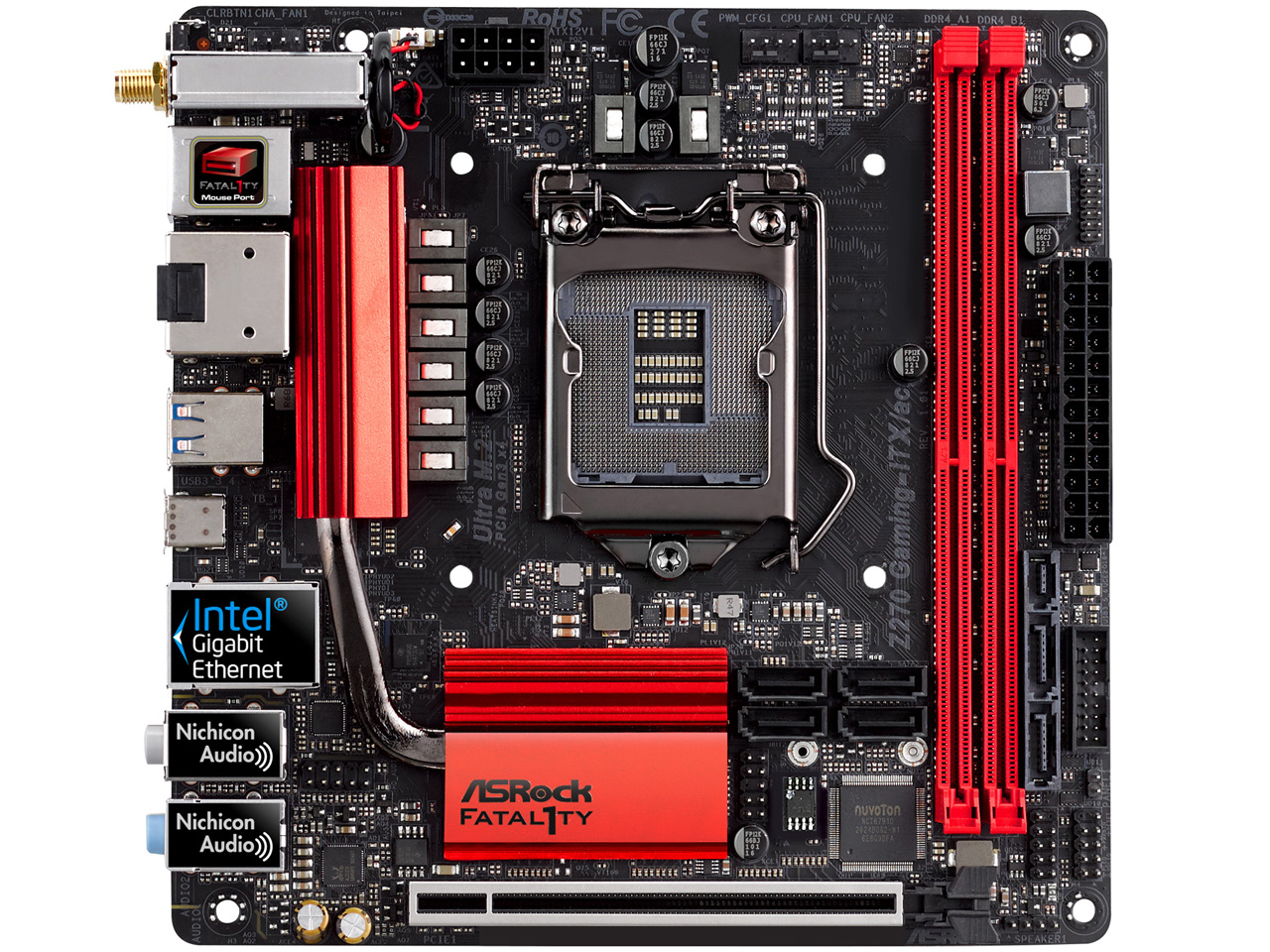 Fatal1ty Z270 Gaming-ITX/ac �̐��i�摜