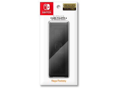 �J�[�h�p���b�g 6 for Nintendo Switch NC6-001-1 [�u���b�N] �̐��i�摜