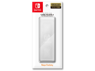 �J�[�h�p���b�g 6 for Nintendo Switch NC6-001-3 [�N���A�z���C�g] �̐��i�摜