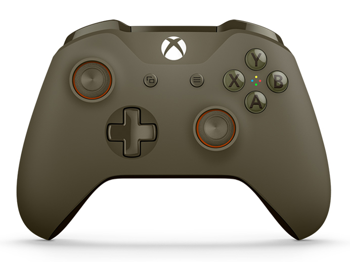 Xbox ���C�����X �R���g���[���[ WL3-00037 [�O���[��/�I�����W]
