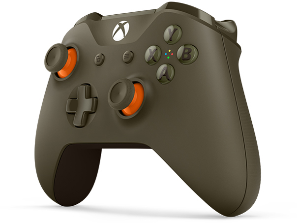 Xbox ���C�����X �R���g���[���[ WL3-00037 [�O���[��/�I�����W]
