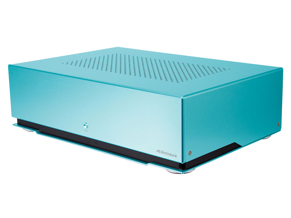 Abee AS Enclosure RS01 AQUA BLUE PCケース Amazon | AS Enclosure RS01 PCケース アクアブルーアルマイト ASE