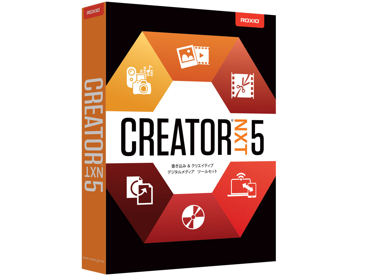 Roxio Creator NXT 5 �̐��i�摜