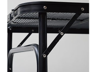 BBQ�^�t���C�g�e�[�u�� TLT-1280B(MBK)